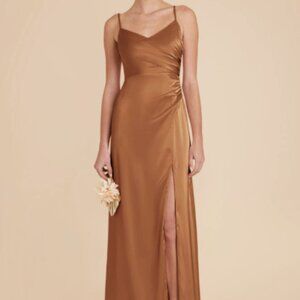 Birdy Grey Bridesmaid Dress - Catherine Matte | Size: Small Rust | Color: Rust